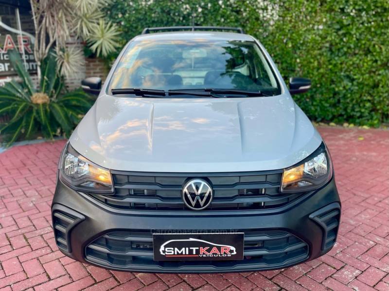 VOLKSWAGEN - SAVEIRO - 2024/2025 - Prata - R$ 95.900,00