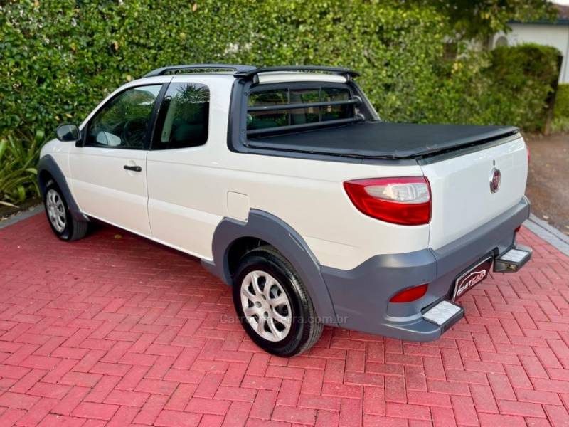 FIAT - STRADA - 2015/2016 - Branca - Sob Consulta