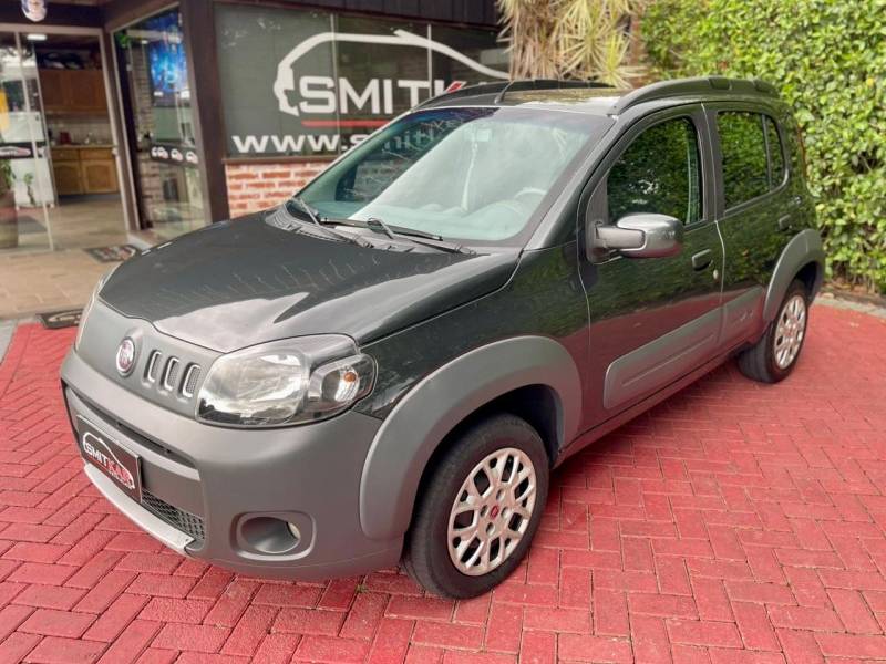 FIAT - UNO - 2011/2012 - Cinza - R$ 34.900,00