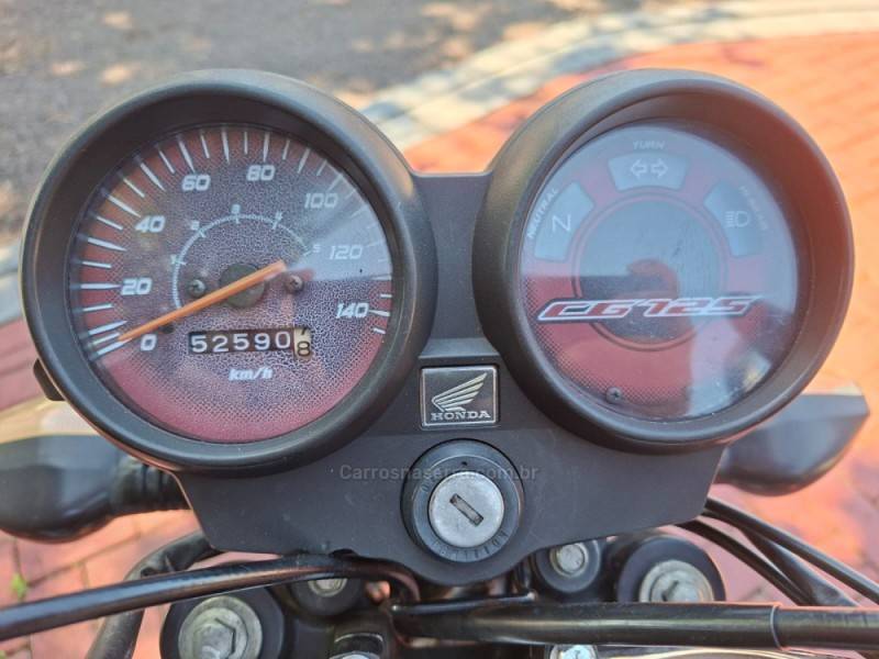 HONDA - CG 125 - 2012/2012 - Preta - R$ 8.900,00